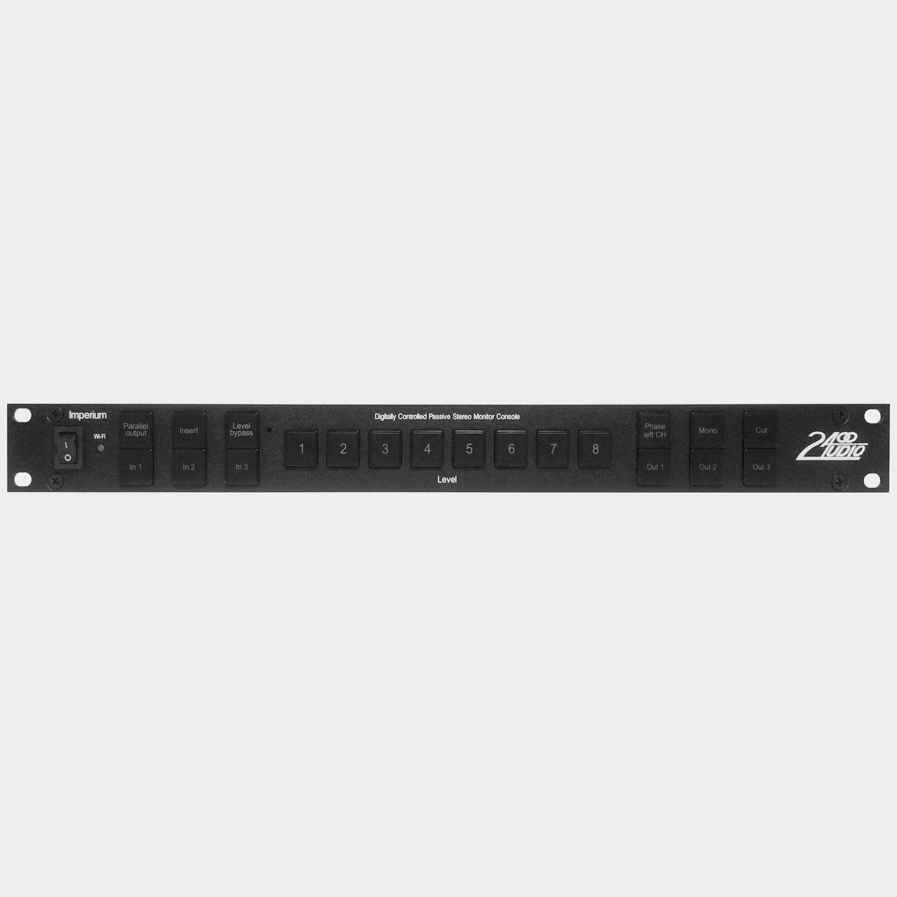 2400 Audio Imperium 1U NG With Mastering And Trinnov Control (Black)
