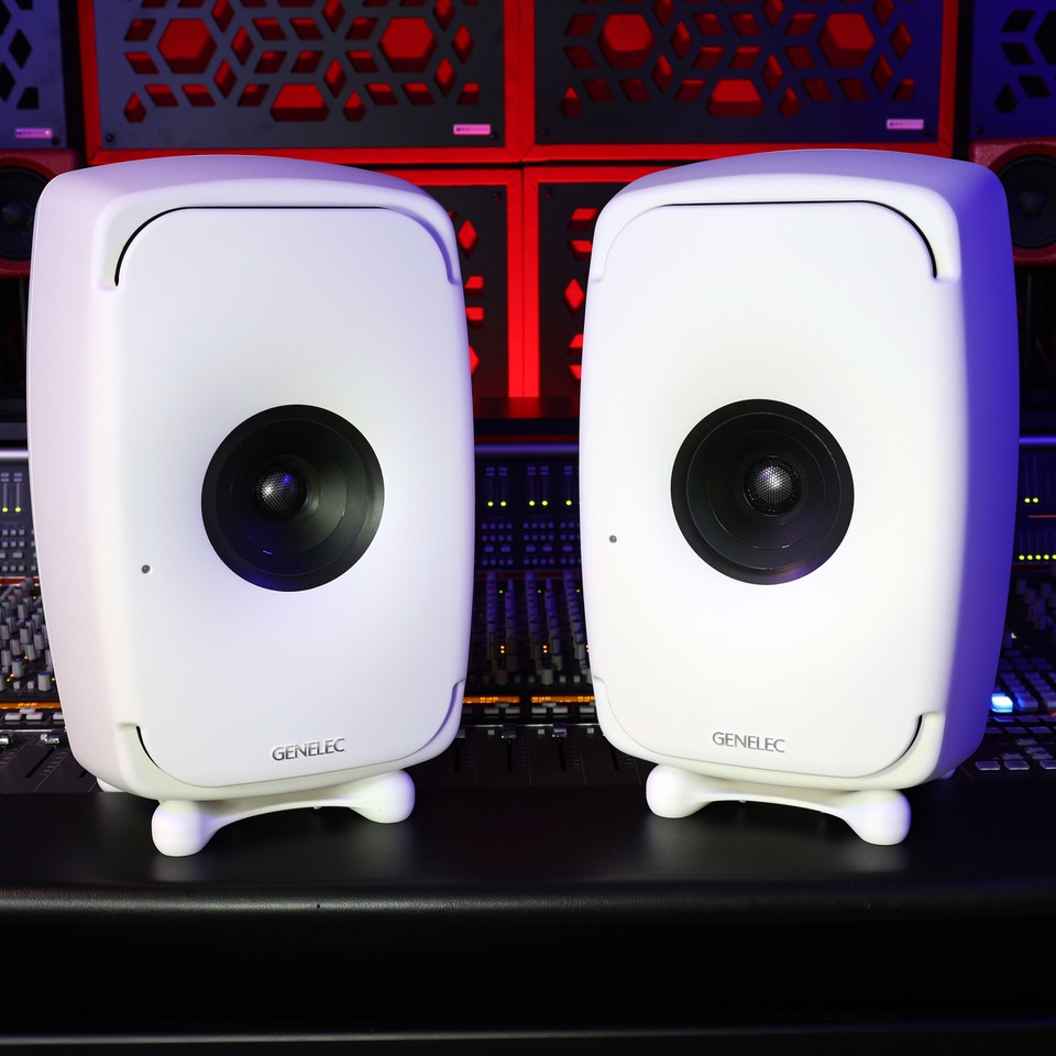 Genelec 8351B Pair (White) (Pre-Owned)
