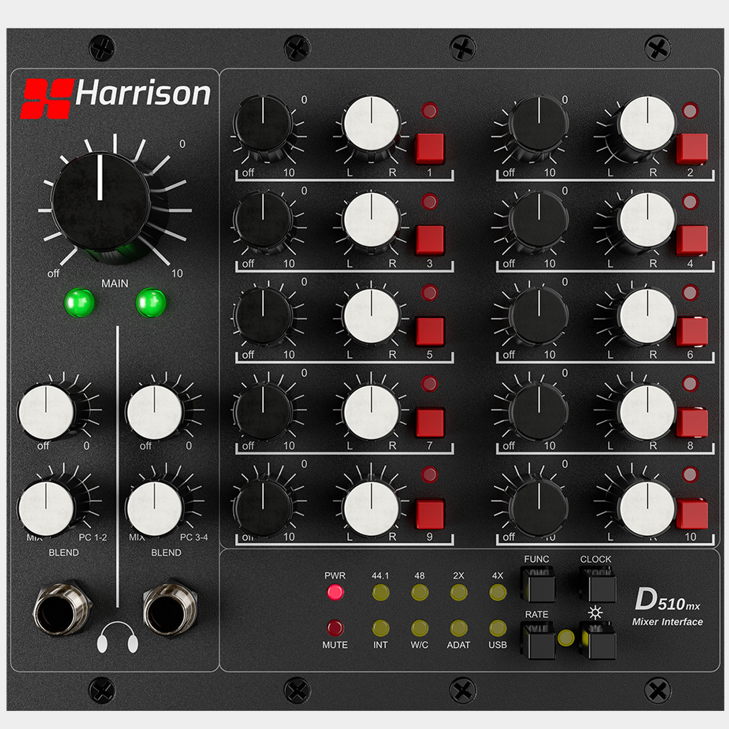 Harrison Audio 500 Series D510mx Mixer Interface For D510R