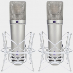 Neumann U87ai Stereo Pair (Nickel)