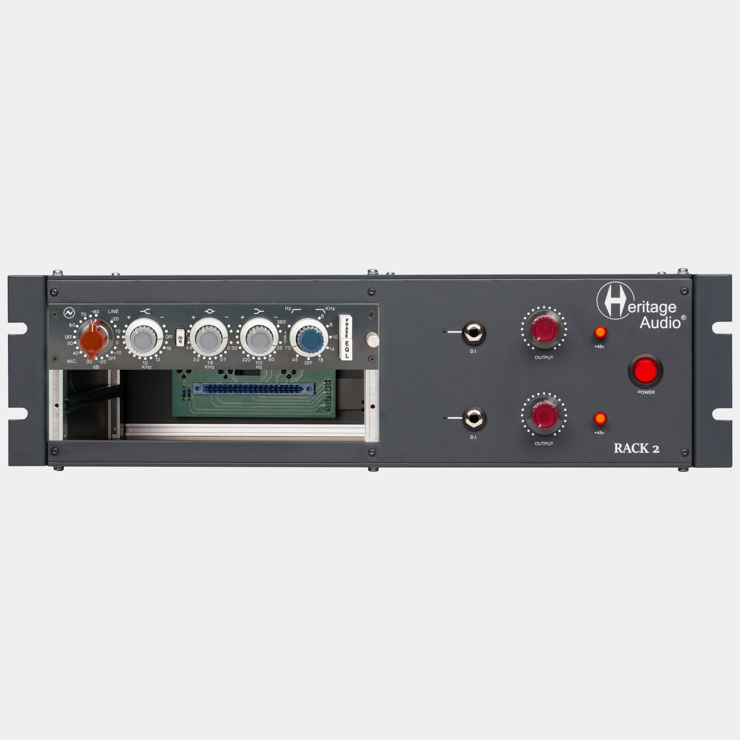 Neve 1084 Classic (Horizontal) & Heritage Rack 2 Bundle