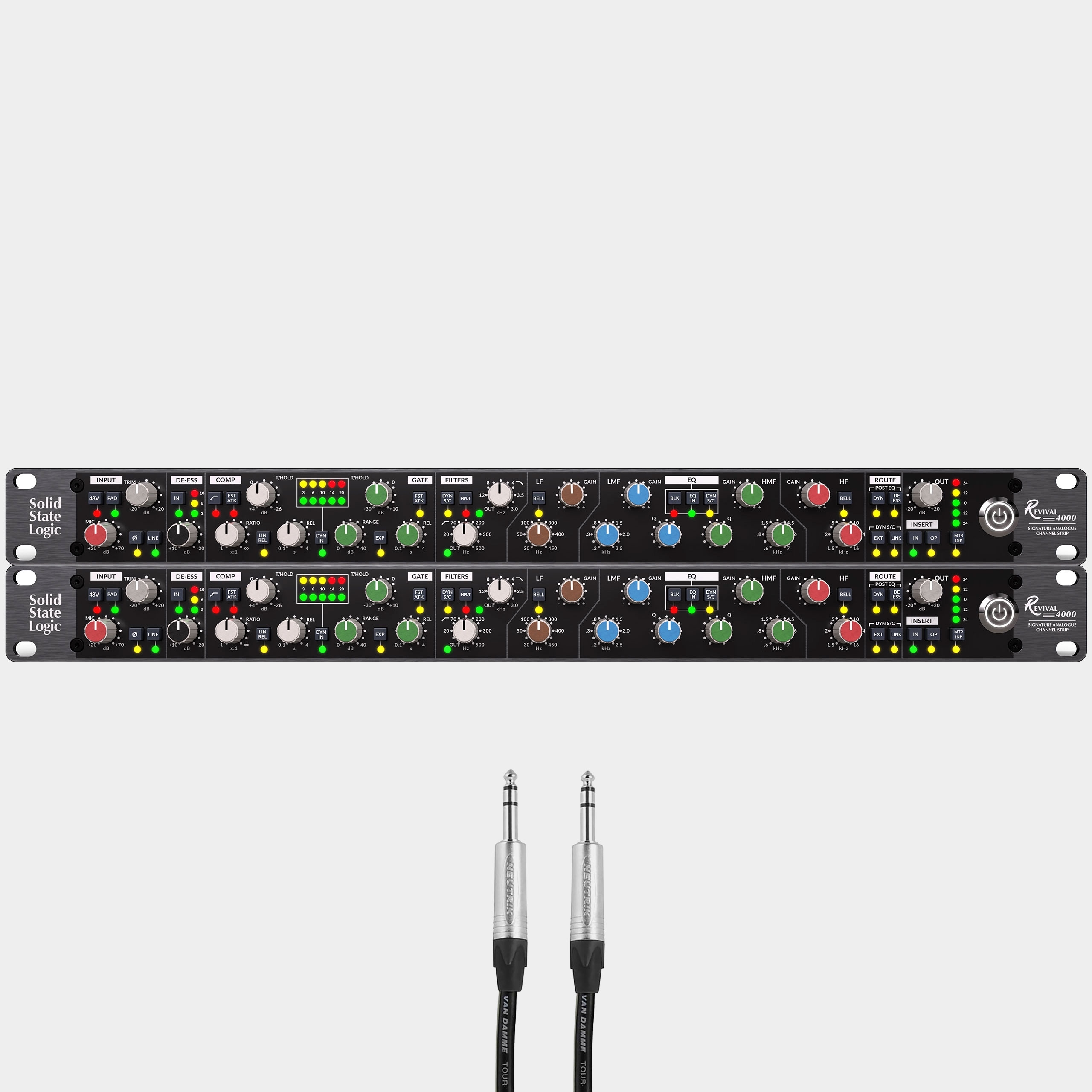 Solid State Logic SSL Revival 4000 Channel Strip Stereo Bundle