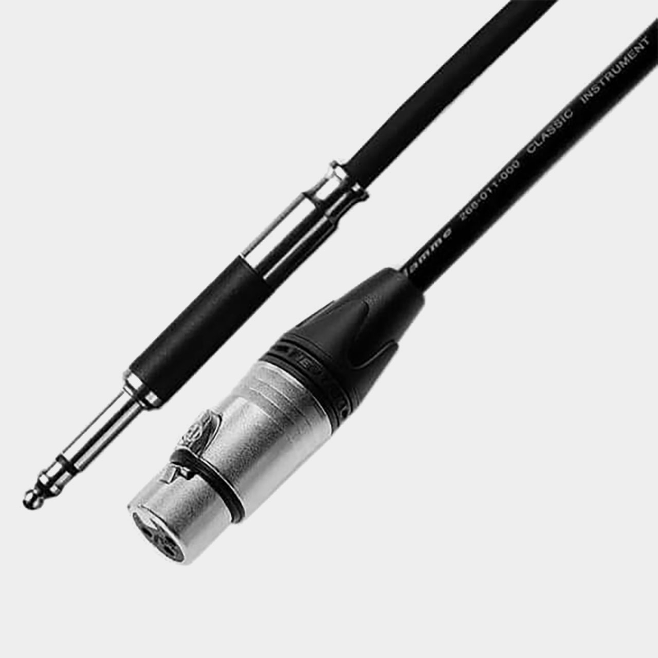 Van Damme Bantam to XLRF Cable (50cm Black)