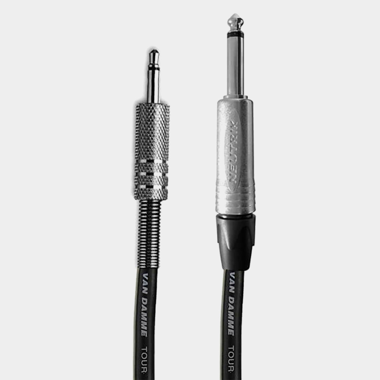 Van Damme Mini TS to TS Jack Cable (3m Black)